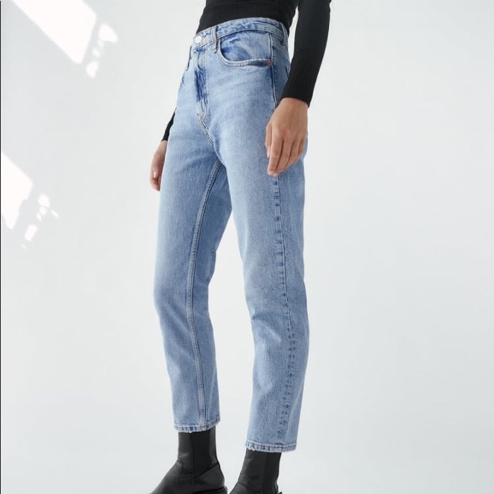 NWT Zara Slim Fit Hi-Rise Jeans